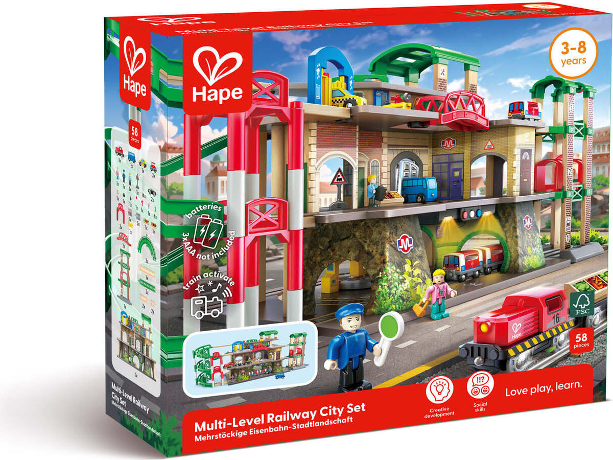 Multi-Level Railway City Set
