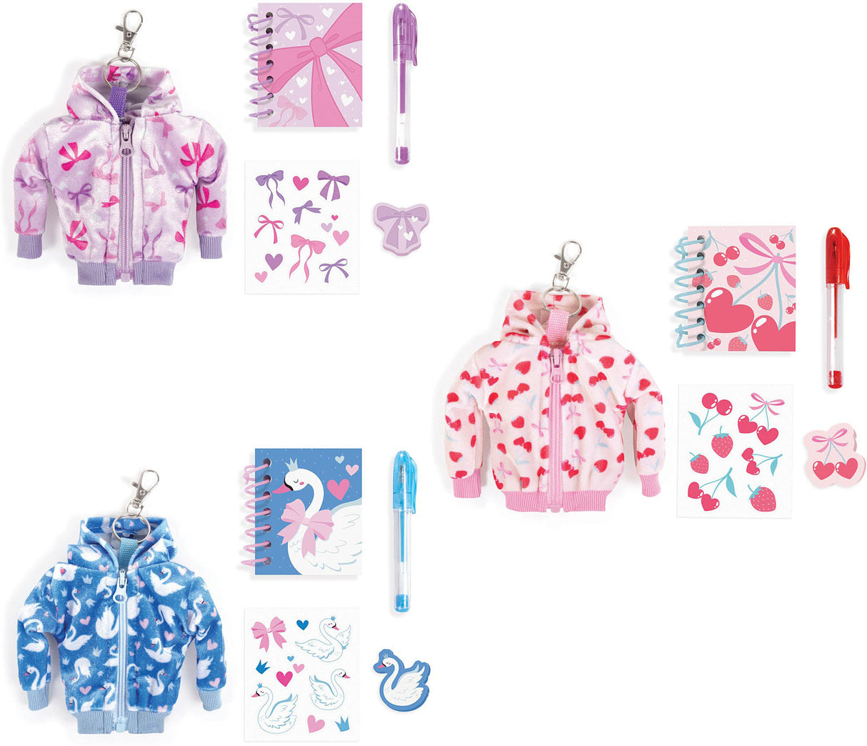 Mini Hoodie with Stationery Asst