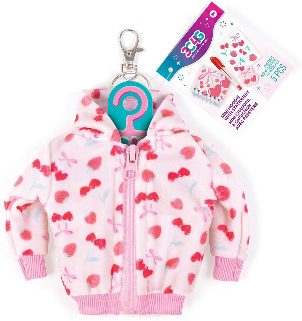 Mini Hoodie with Stationery Asst