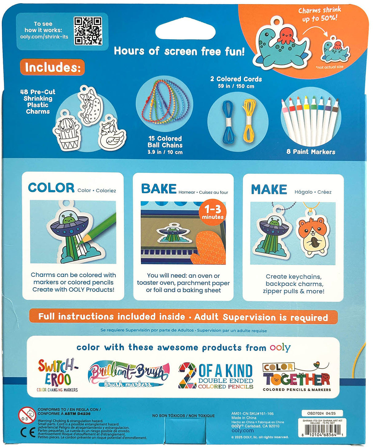 Deluxe Shrink-its! DIY Shrink Art Kit