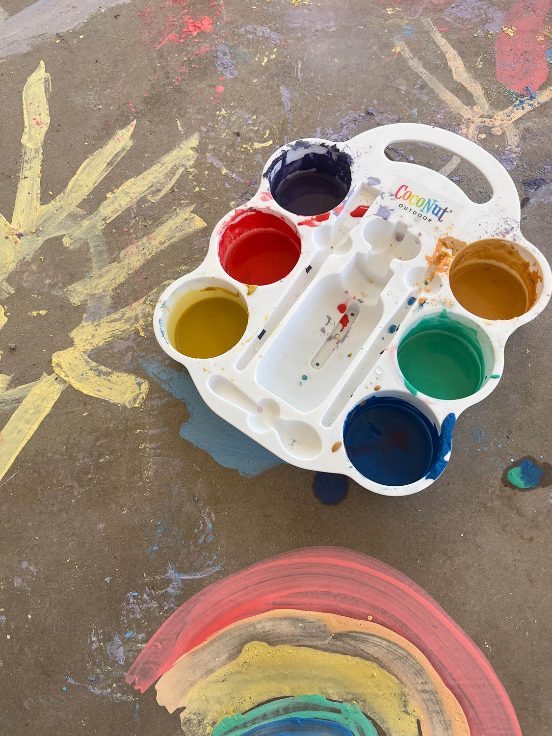 DIY Sidewalk Chalk Paint Set