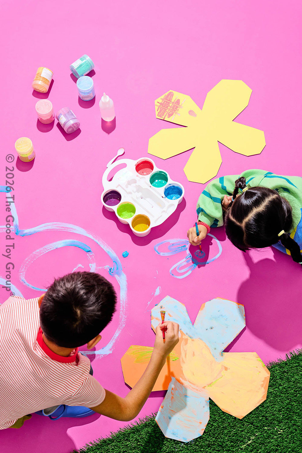 DIY Sidewalk Chalk Paint Set