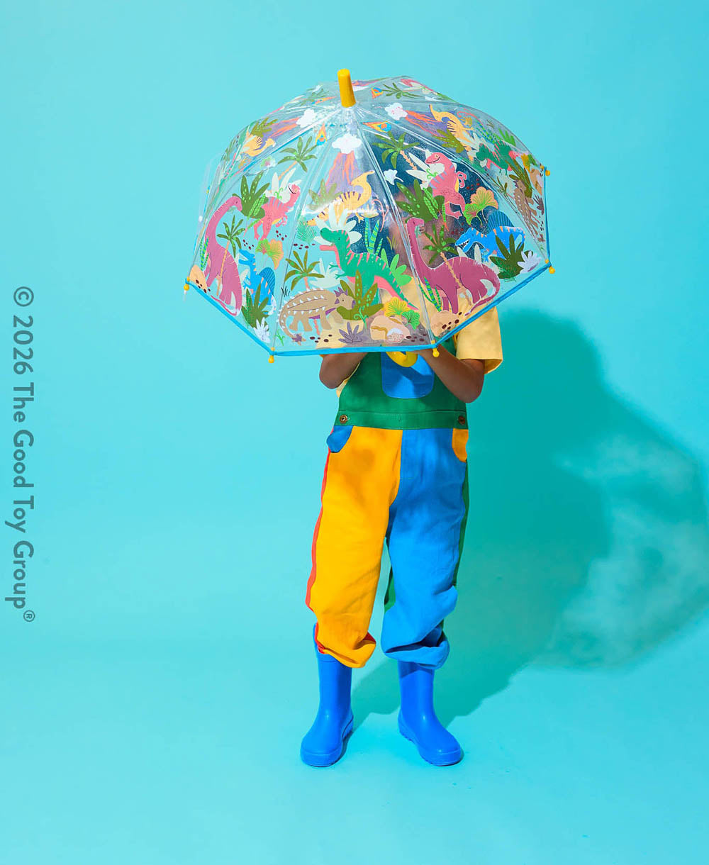 Amazing Colour Changing Umbrella! - Dinosaur
