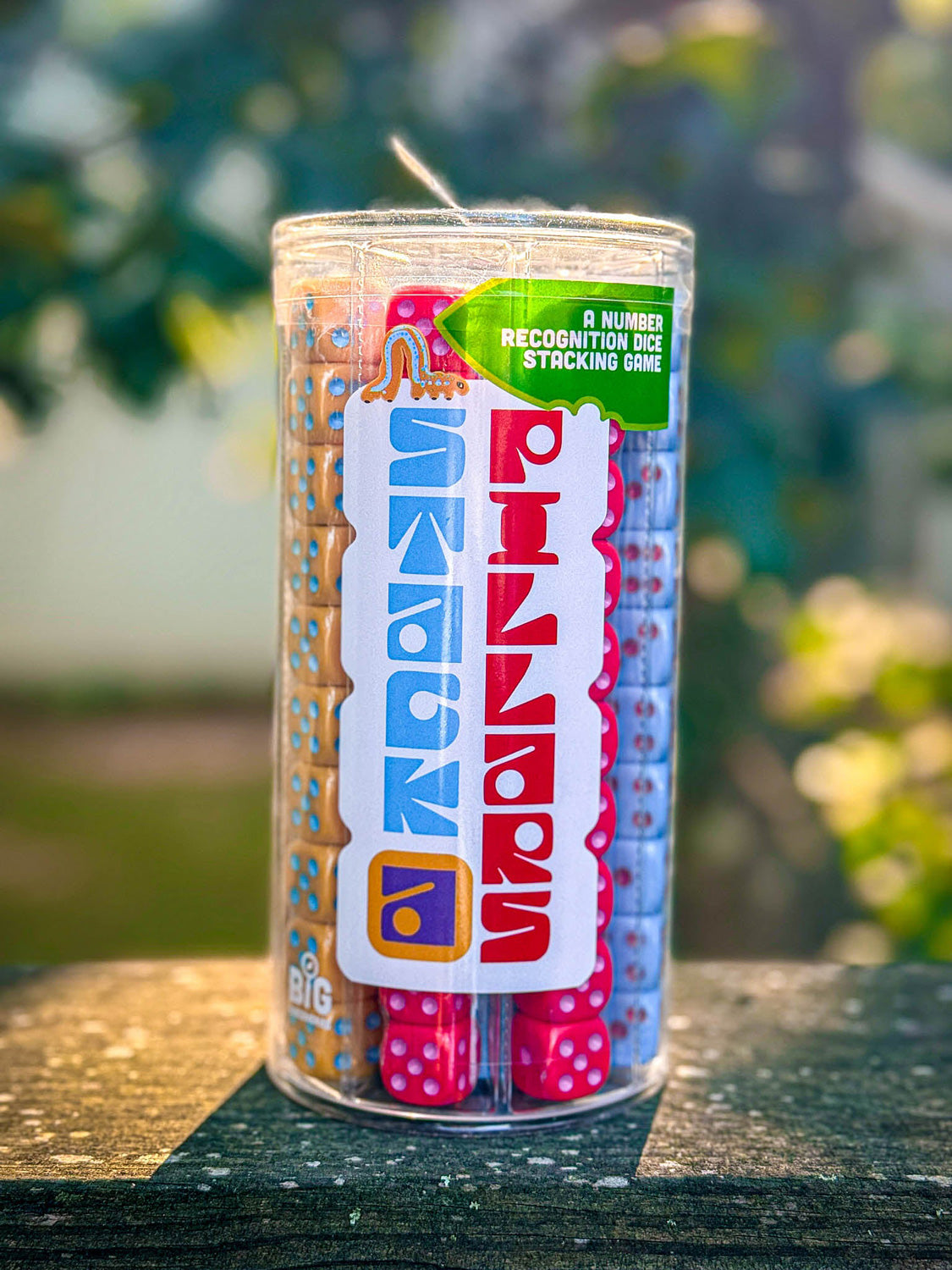 Stack-a-pillars: Dice Stacking Game