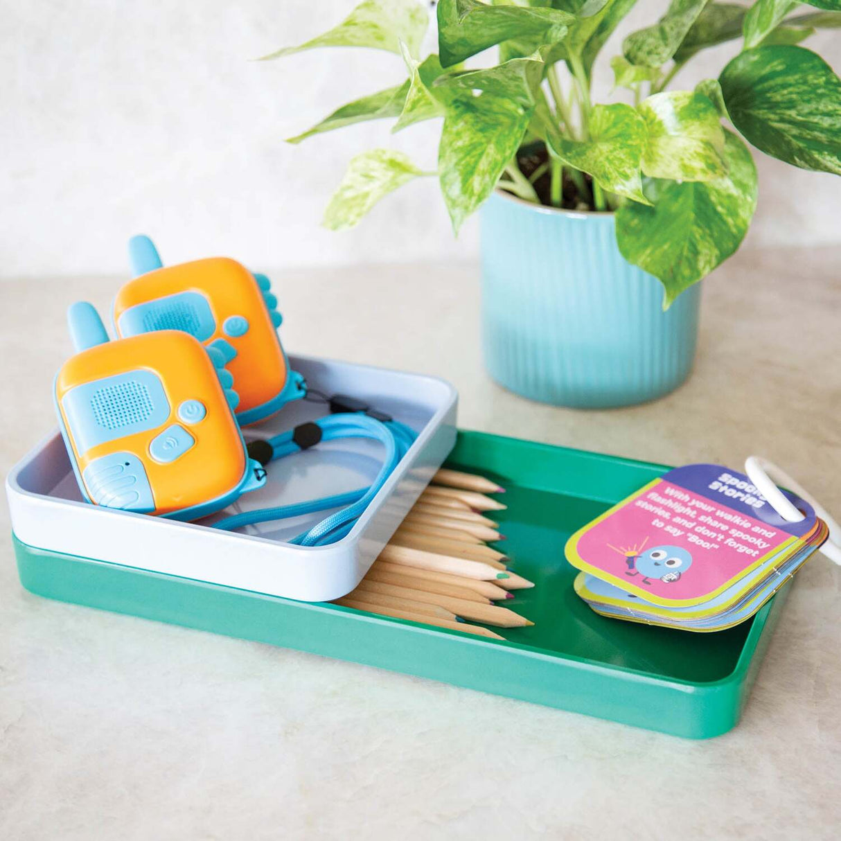 Walkie Talk-Along Scavenger Hunt & Adventure Set