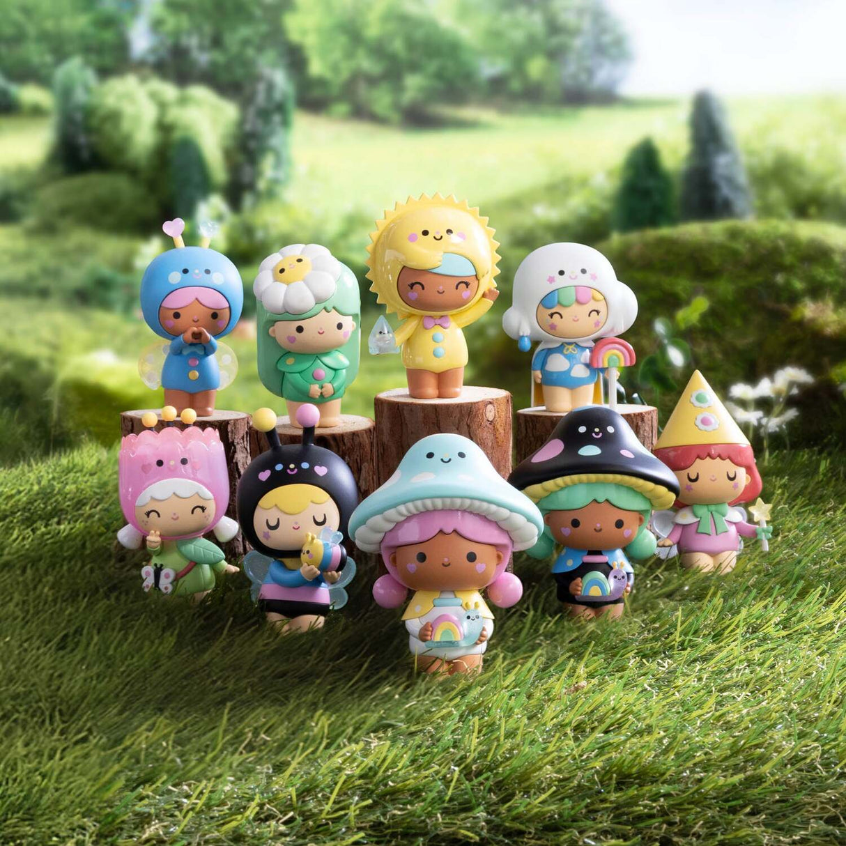 Momiji Magical Meadow Blind Box Message Dolls Asst
