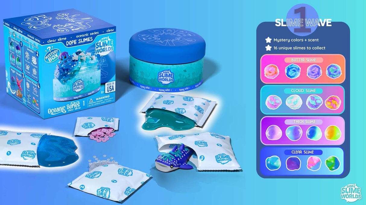 Dope Slime Worlds - Oceanic Series 1 Mystery Box