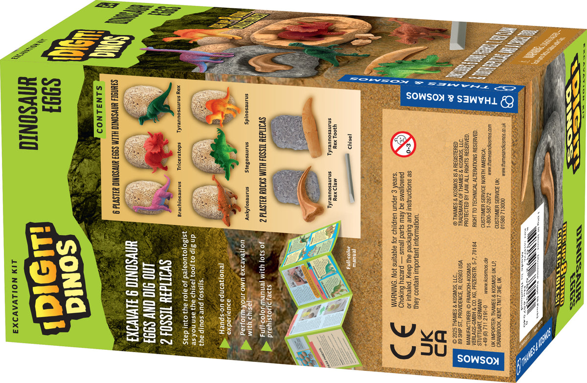 I Dig It! Dinos - Dinosaur Eggs (8-Pack)