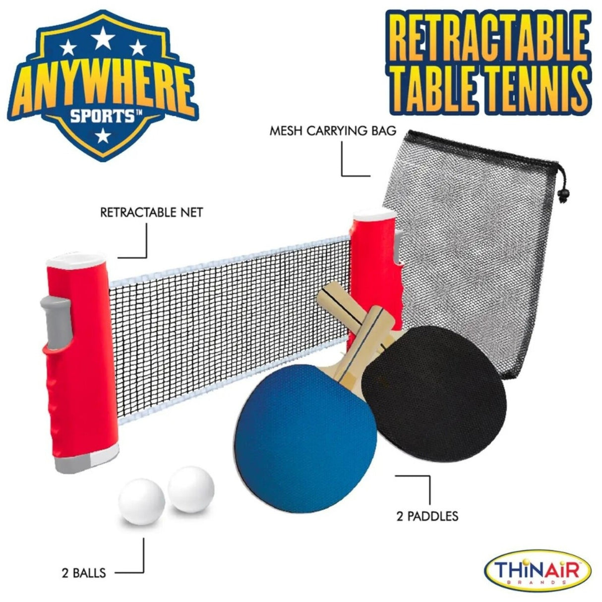 Retractable Table Tennis