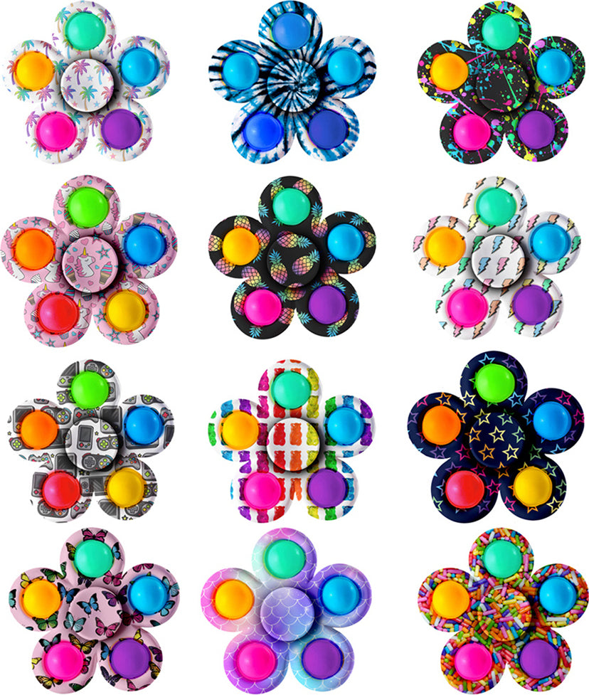 OMG Mega Pop - Flower Fidget Spinner (assorted - sold individually)