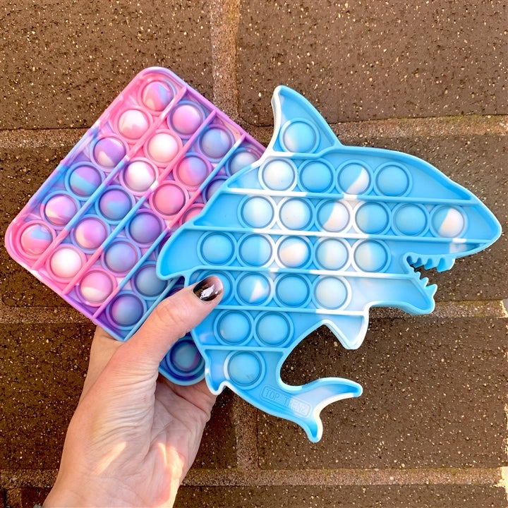 OMG Pop Fidgety - Tie-Dye Shark