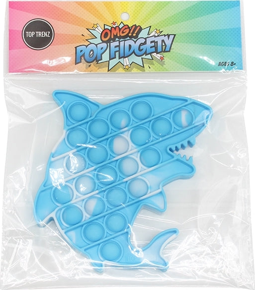 OMG Pop Fidgety - Tie-Dye Shark