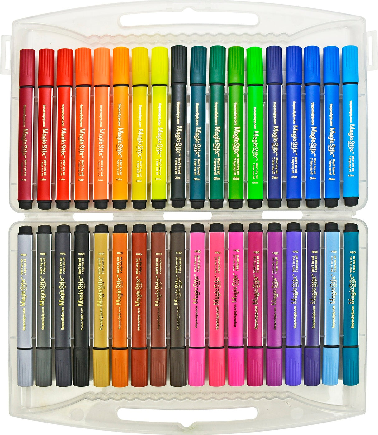 Magic Tri Stix 36 Color- Cap Off For 7 Days