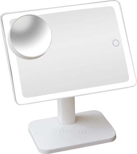 Vanity Mirror with Bluetooth Speaker - White