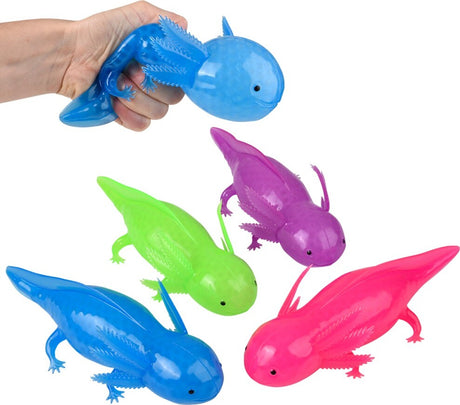 7.5" Squeezy Bead Axolotl (assorted - sold individually)