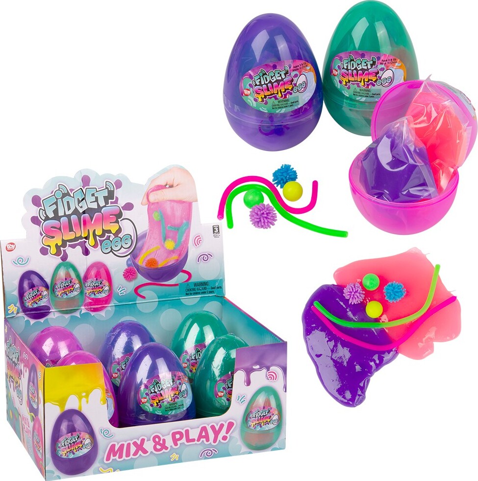 4.75" Fidget Slime Egg (assorted - sold individually)