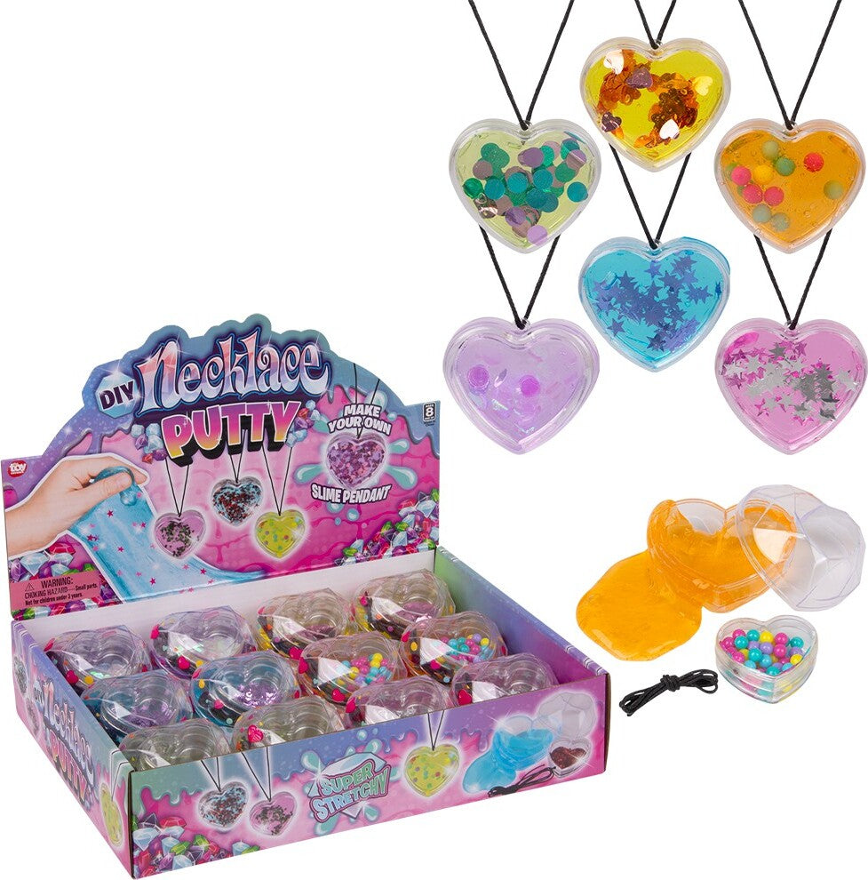 2.5" DIY Necklace Putty (assorted - sold individually)