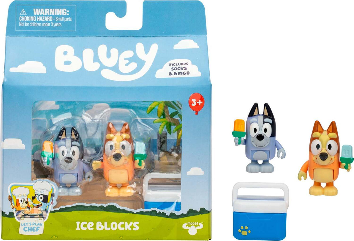 Bluey Ice Blocks Figure Set 2-Pack
