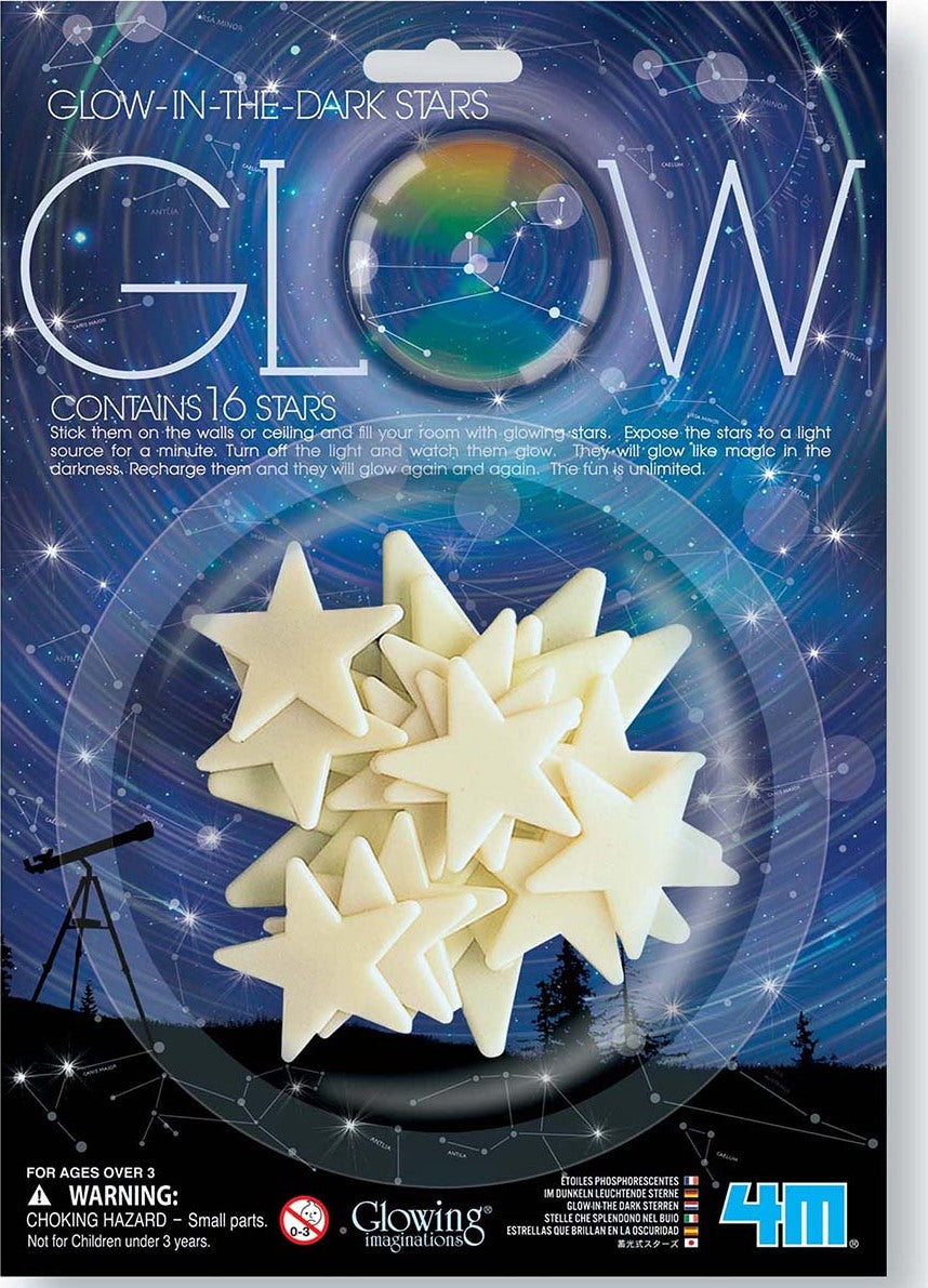 4M Glowing Imagination Glow Stars