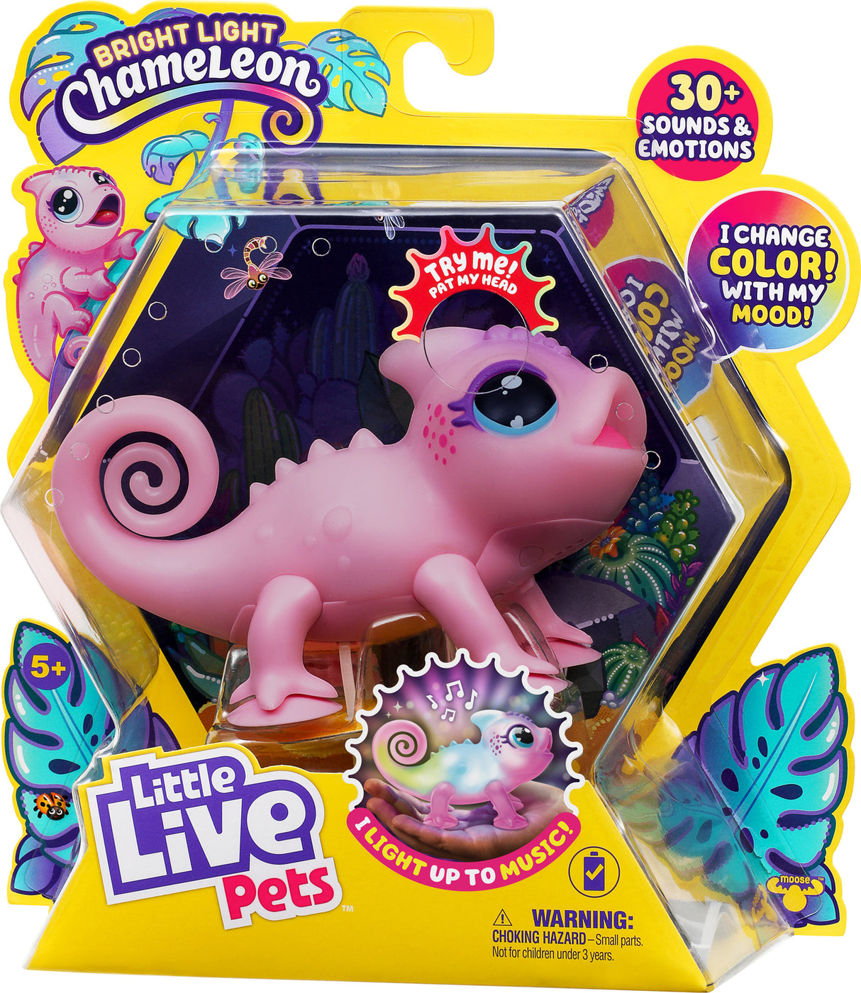 Little Live Pets Lil' Chameleon S2 Single Pk Nova (2)