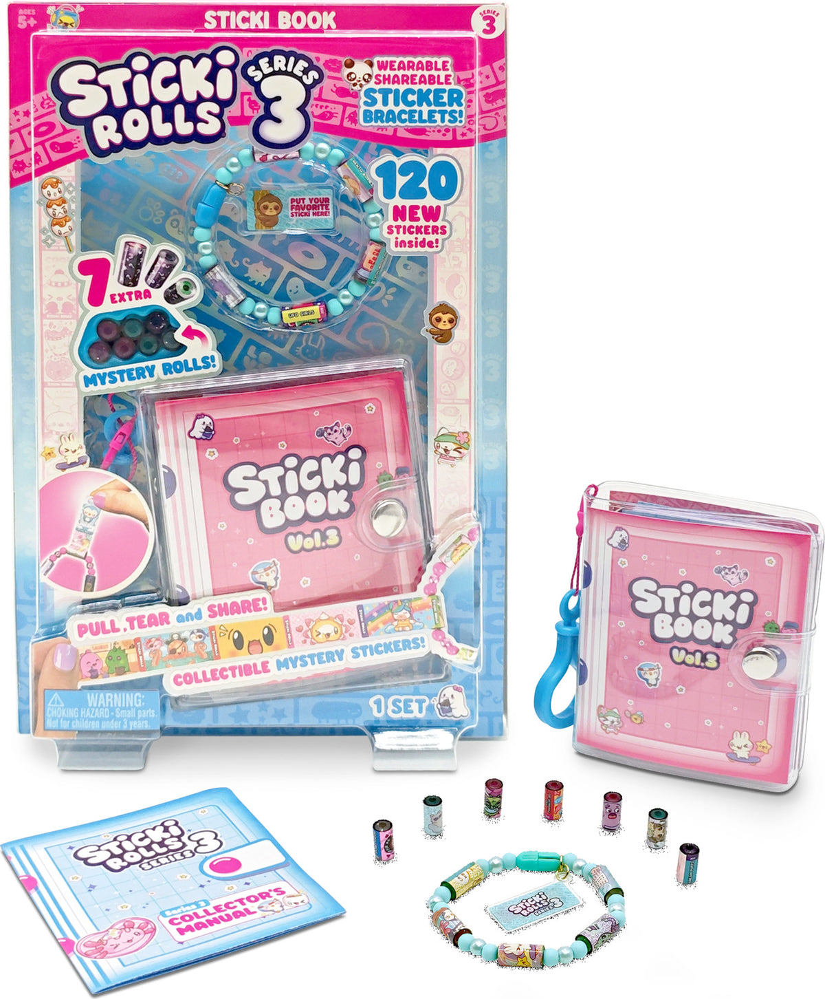 Sticki Rolls Sticki Book S3