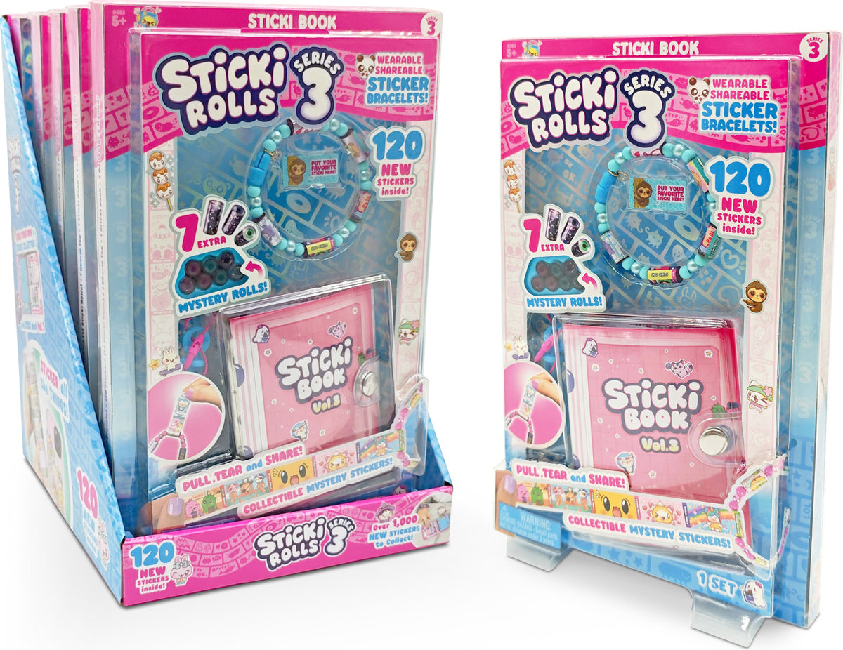 Sticki Rolls Sticki Book S3