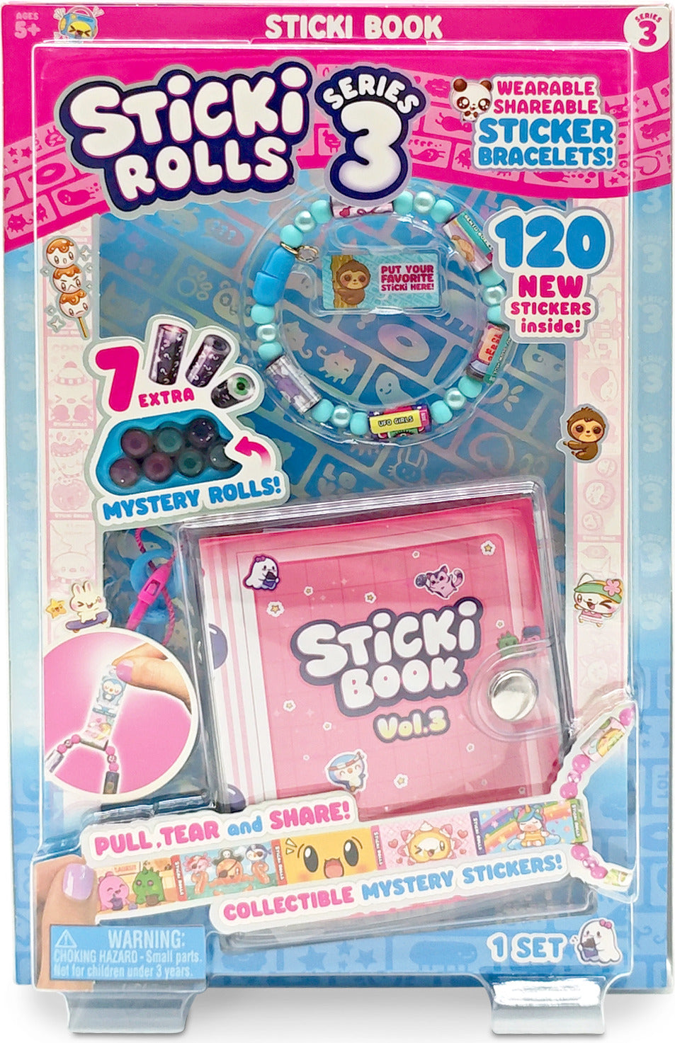Sticki Rolls Sticki Book S3