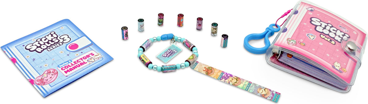 Sticki Rolls Sticki Book S3