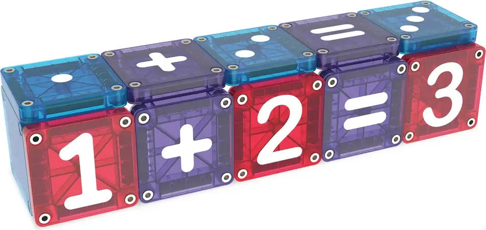 Magna Tiles microMAGS LEARN Numbers