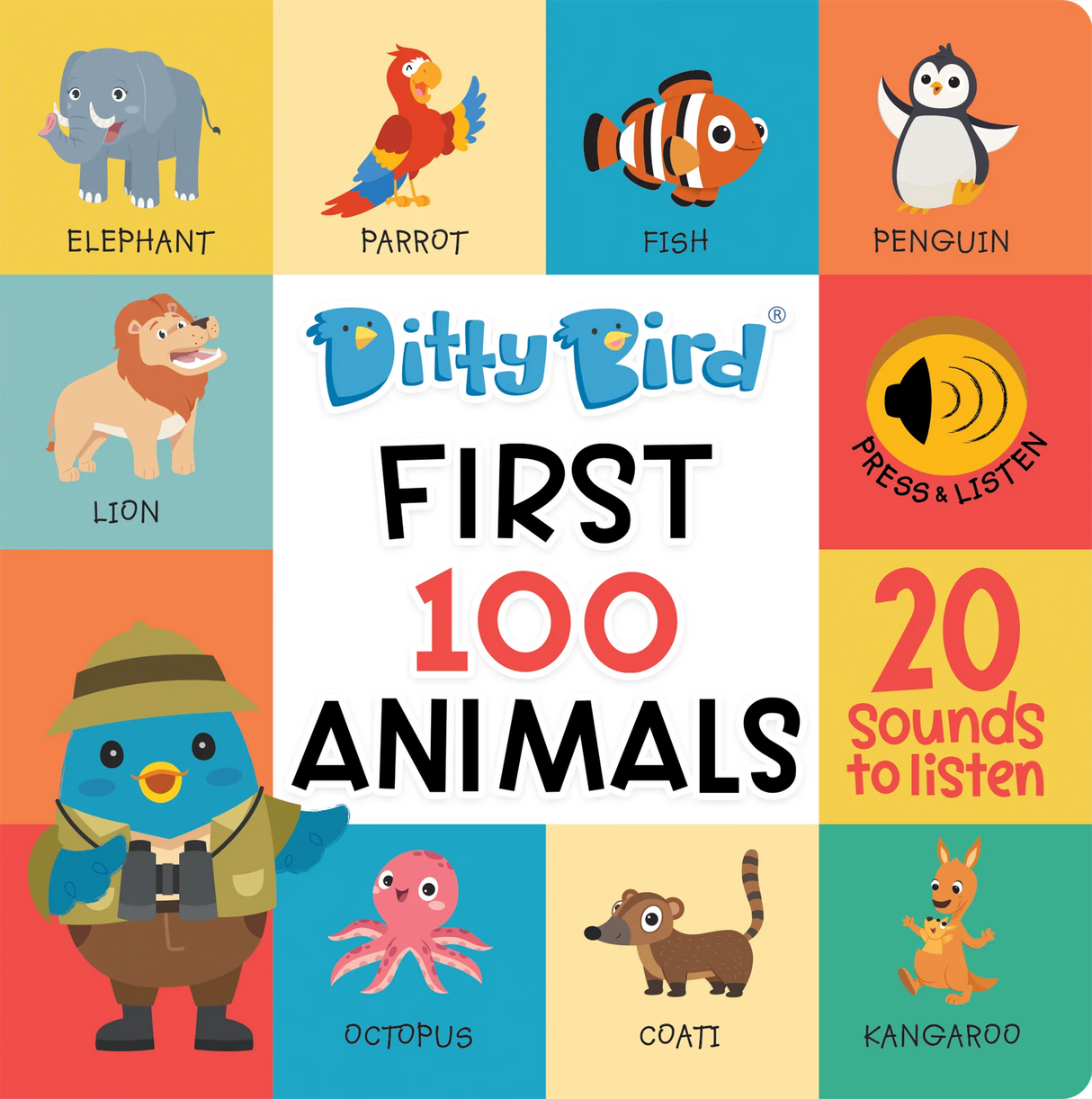 Ditty Bird -First 100 Animals