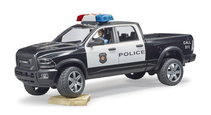 RAM 2500 Police with Policeman