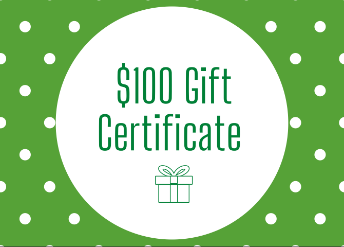 $100 Gift Certificate