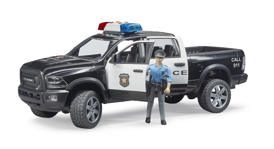 RAM 2500 Police with Policeman