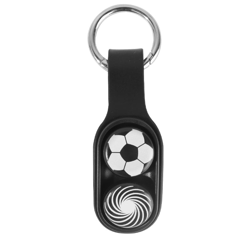 Fidget Flip Keychain with Magnets