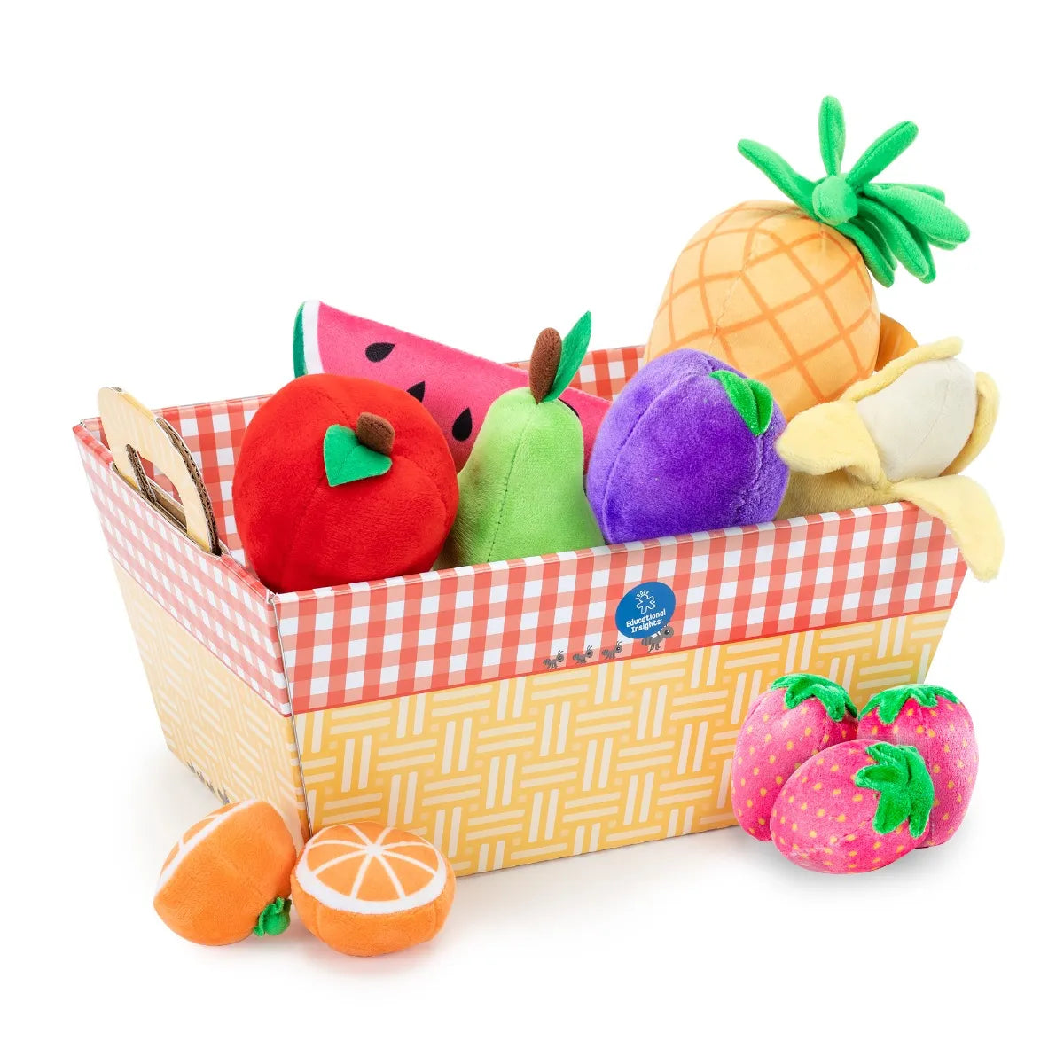 Plush Fruit Basket