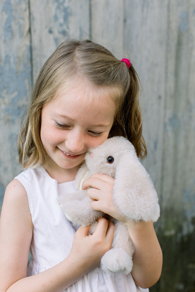 Maddie White Bunny Softie
