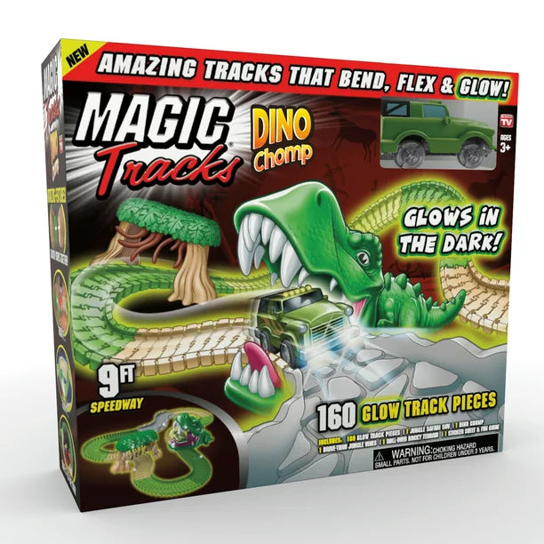 Neon Glow Twister Tracks Dino