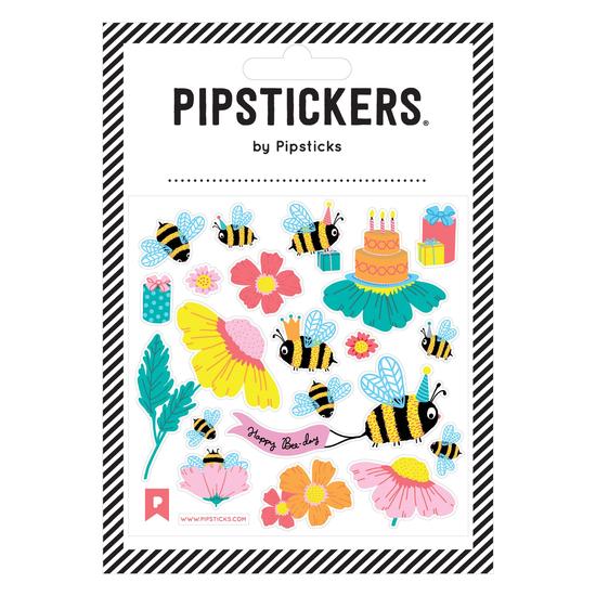 Happy Bee Day Stickers
