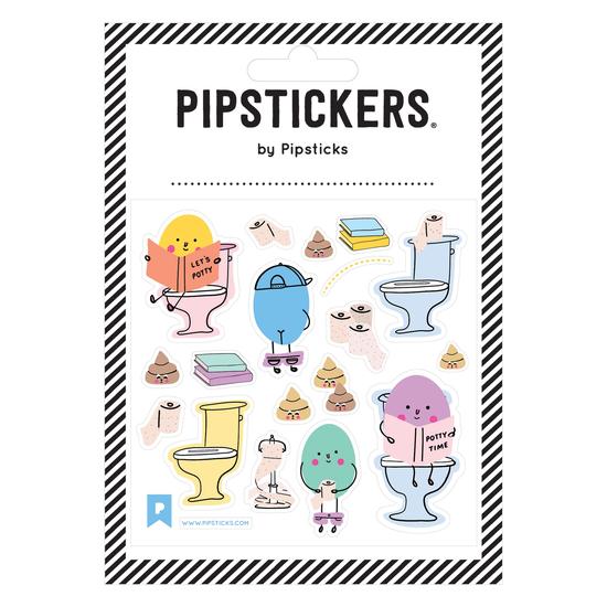 It's Potty Time Stickers
