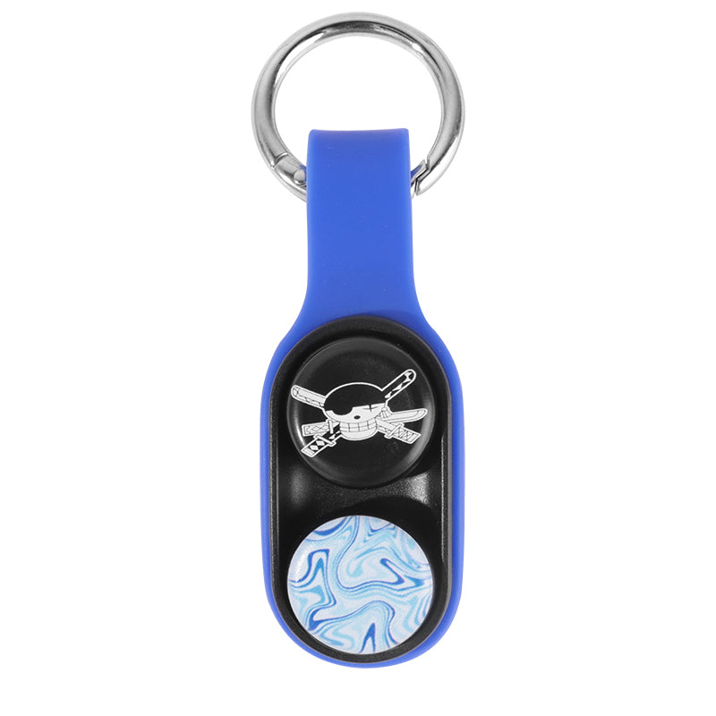 Fidget Flip Keychain with Magnets