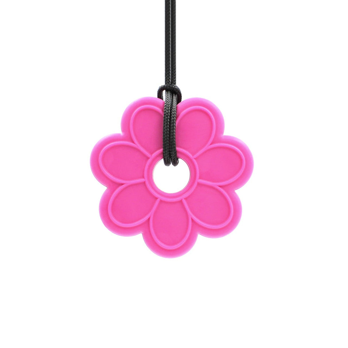 Flower Chew Necklace - Pink