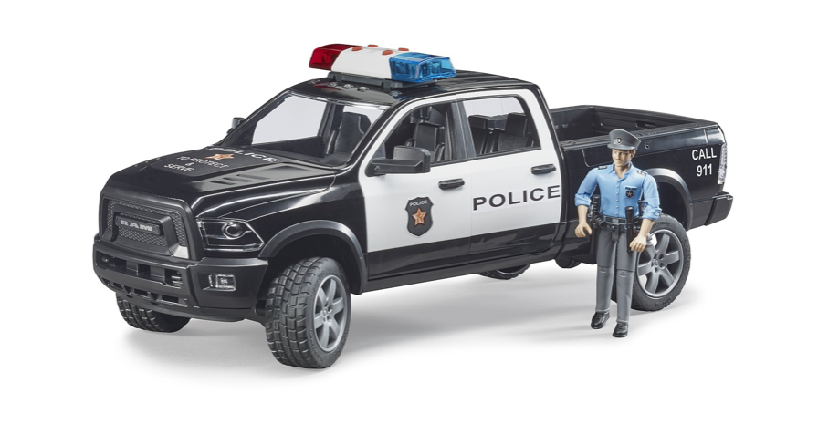 RAM 2500 Police with Policeman
