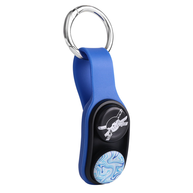 Fidget Flip Keychain with Magnets