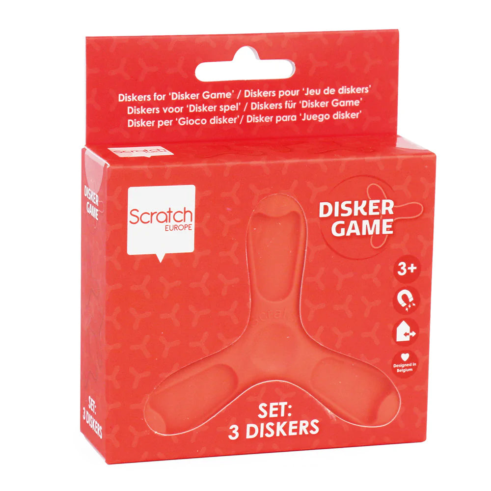 Scratch - Disker Game - Set Red