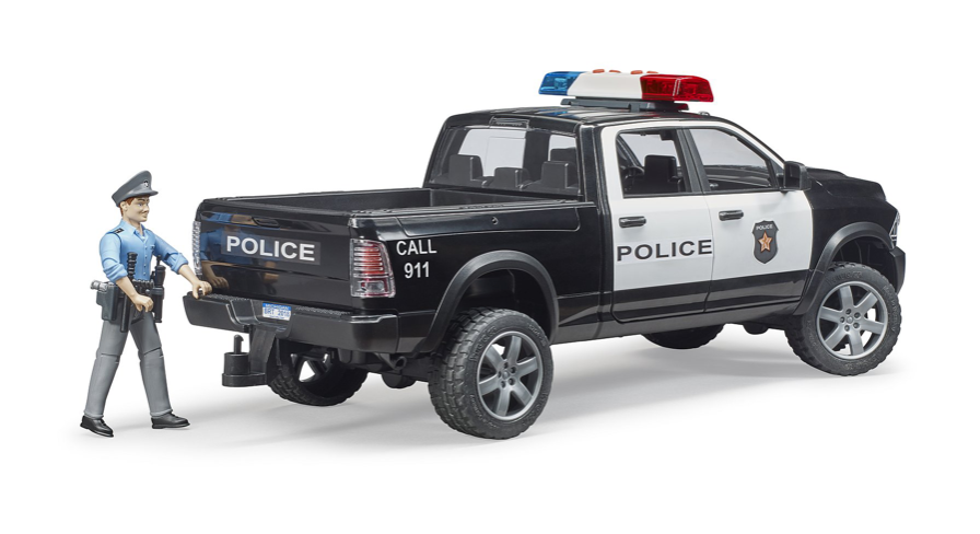 RAM 2500 Police with Policeman
