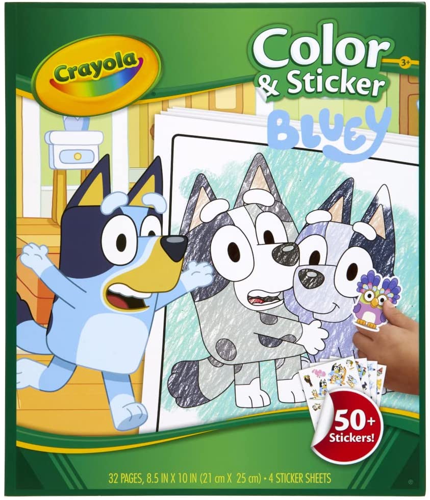 Bluey - Coloring & Activity