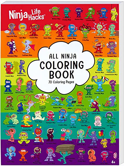 All Ninja Coloring Book