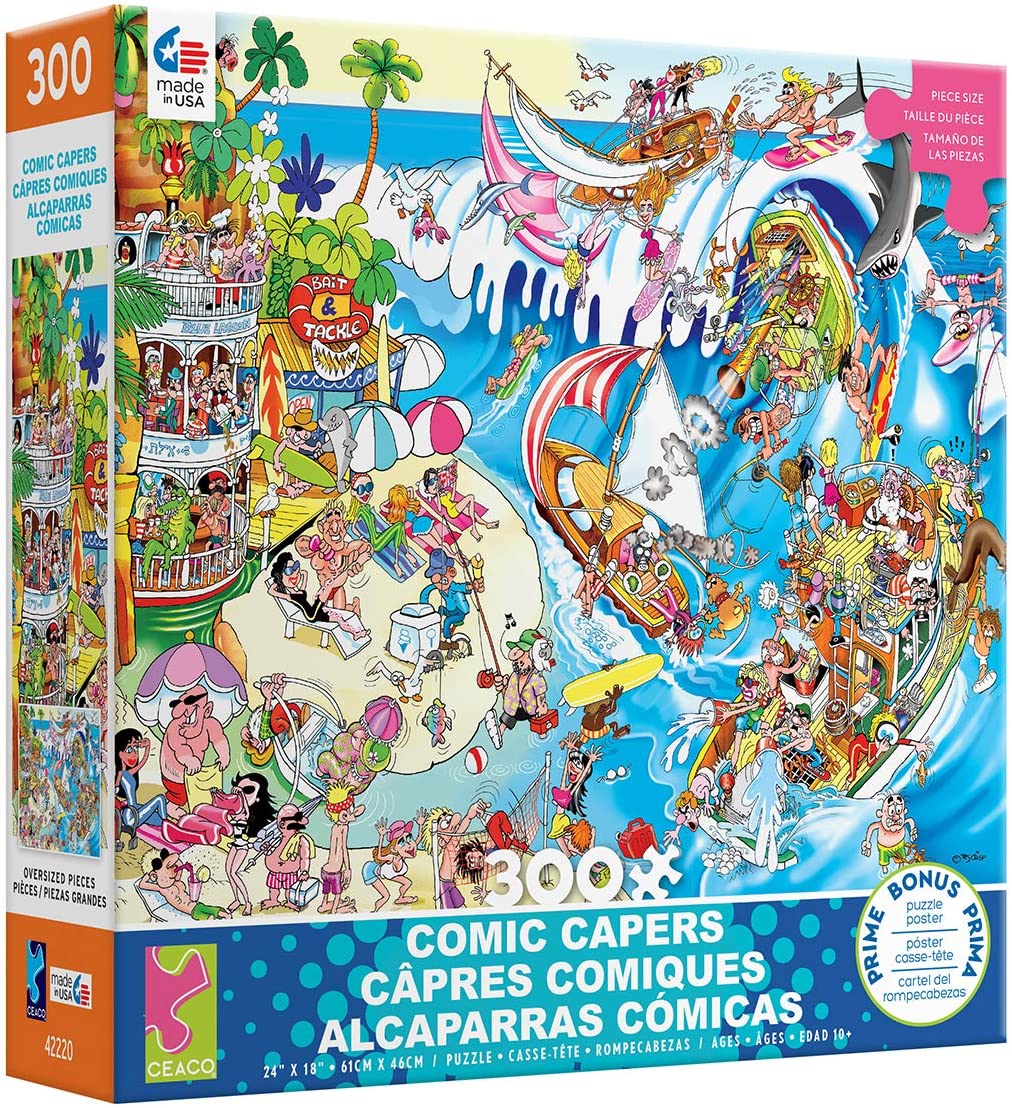 300 PC Oversized Comic Capers