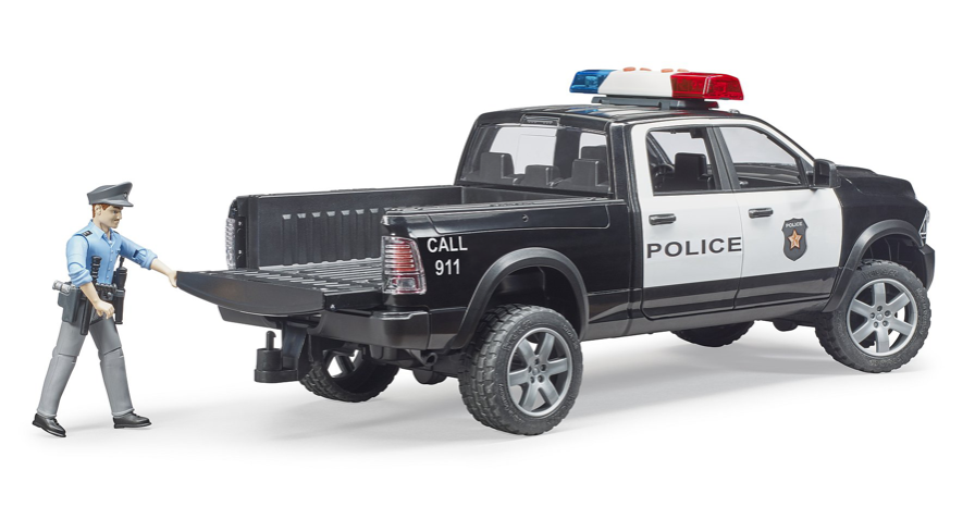 RAM 2500 Police with Policeman