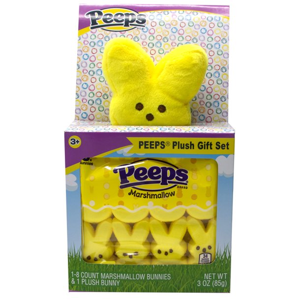 Peeps Assorted Bunny House Plush